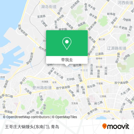 王哥庄大锅馒头(东南门)地图