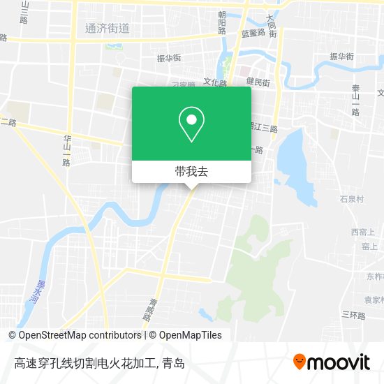 高速穿孔线切割电火花加工地图