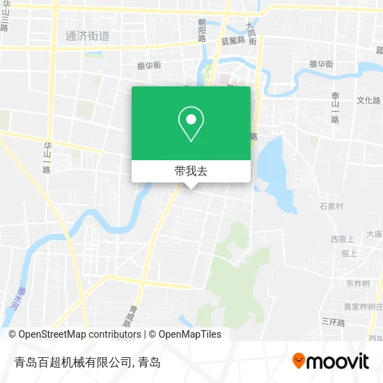 青岛百超机械有限公司地图