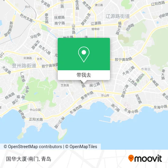 国华大厦-南门地图
