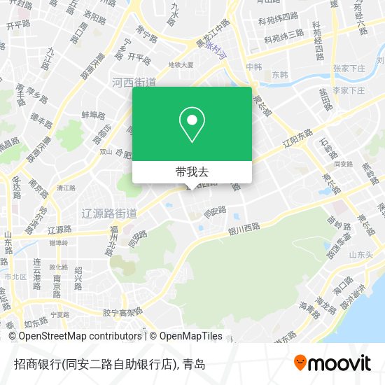 招商银行(同安二路自助银行店)地图