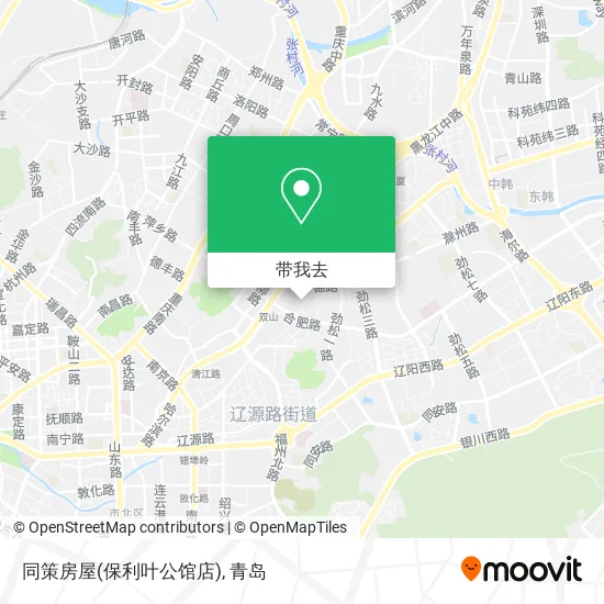 同策房屋(保利叶公馆店)地图