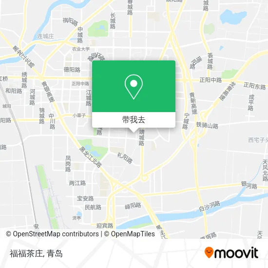 福福茶庄地图