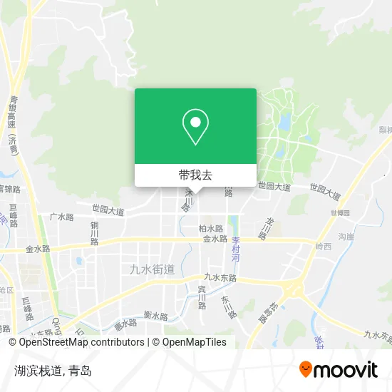 湖滨栈道地图