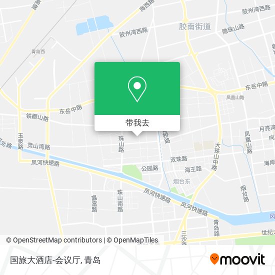 国旅大酒店-会议厅地图