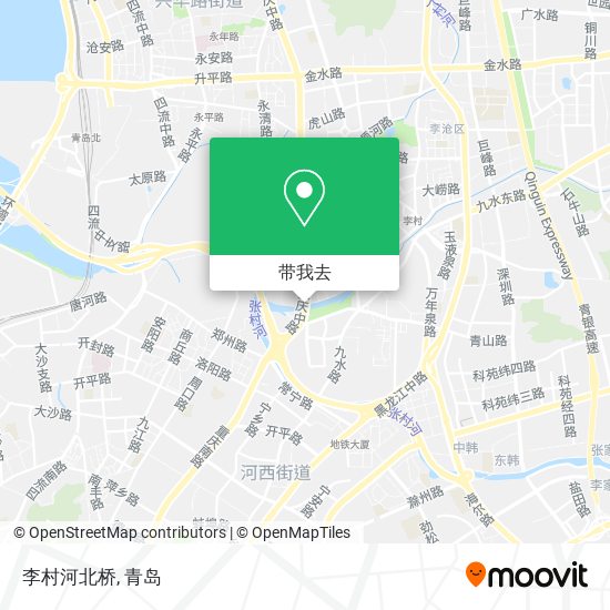 李村河北桥地图