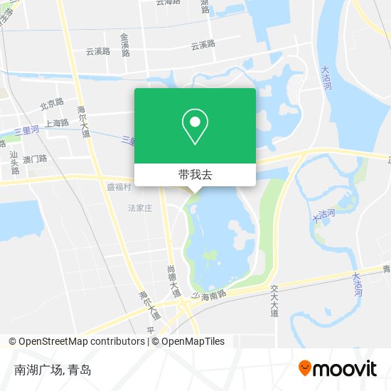 南湖广场地图