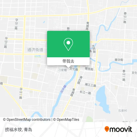 捞福水饺地图