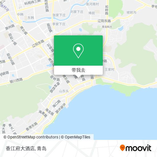 香江府大酒店地图