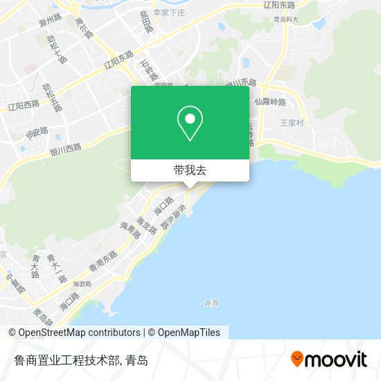 鲁商置业工程技术部地图