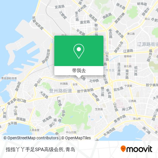 指指丫丫手足SPA高级会所地图