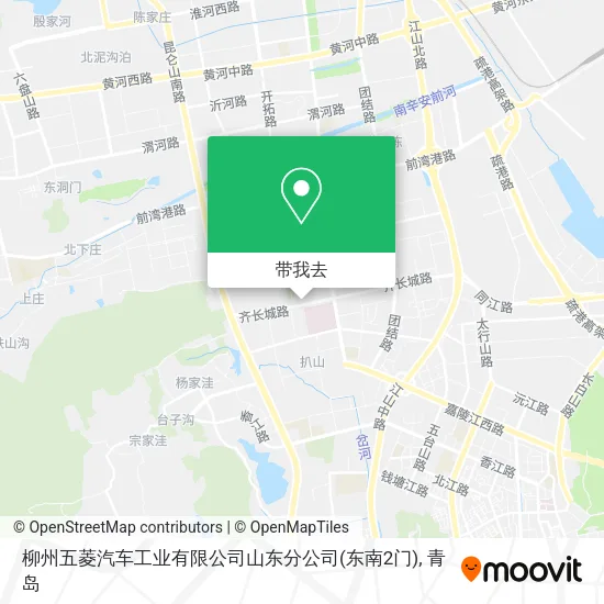 柳州五菱汽车工业有限公司山东分公司(东南2门)地图