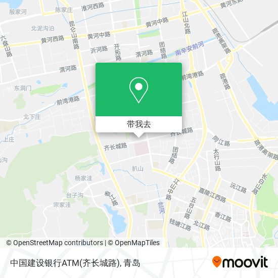 中国建设银行ATM(齐长城路)地图