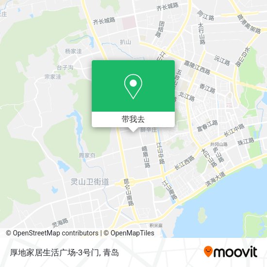 厚地家居生活广场-3号门地图