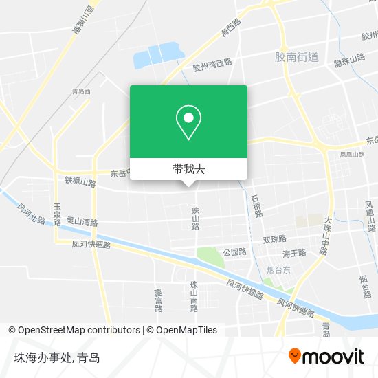 珠海办事处地图