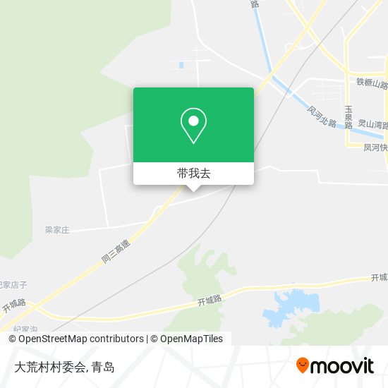 大荒村村委会地图