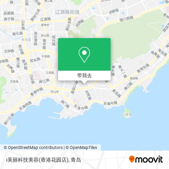 i美丽科技美容(香港花园店)地图