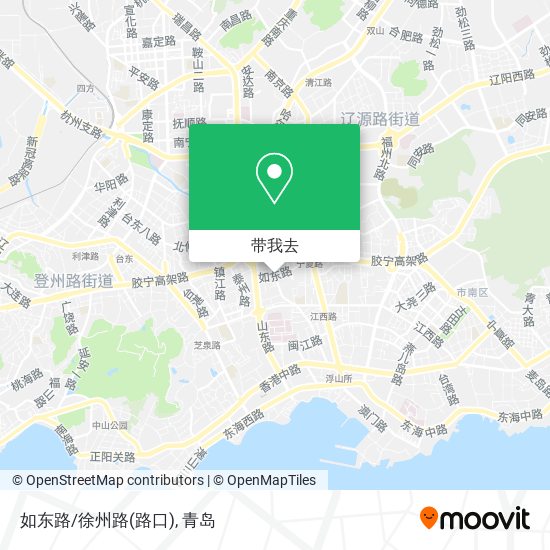 如东路/徐州路(路口)地图