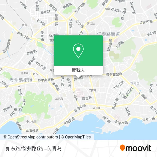 如东路/徐州路(路口)地图