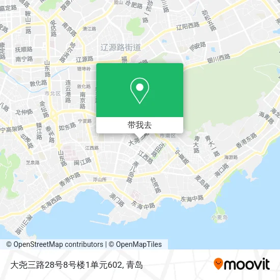 大尧三路28号8号楼1单元602地图