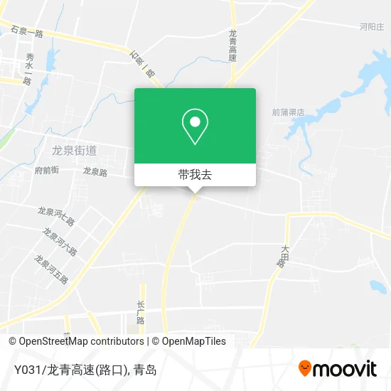 Y031/龙青高速(路口)地图