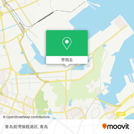 青岛前湾保税港区地图