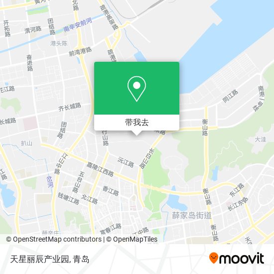 天星丽辰产业园地图