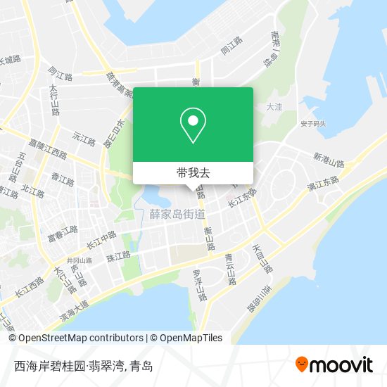 西海岸碧桂园·翡翠湾地图