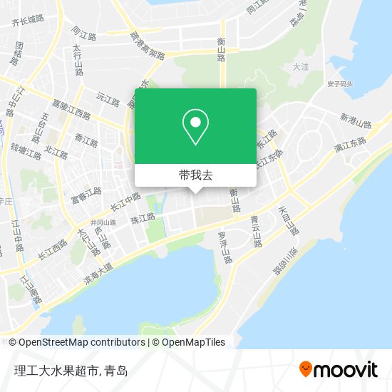 理工大水果超市地图