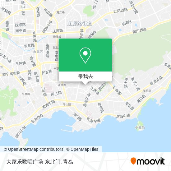 大家乐歌唱广场-东北门地图