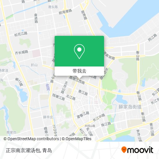 正宗南京灌汤包地图