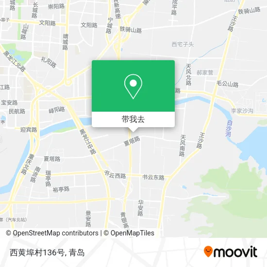 西黄埠村136号地图