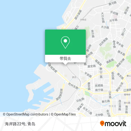 海岸路22号地图