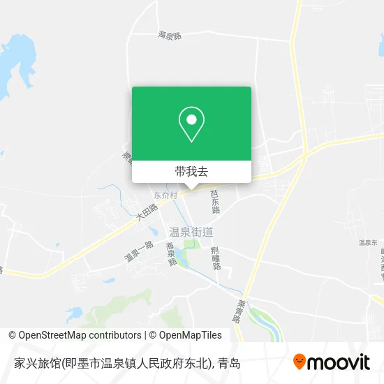 家兴旅馆(即墨市温泉镇人民政府东北)地图