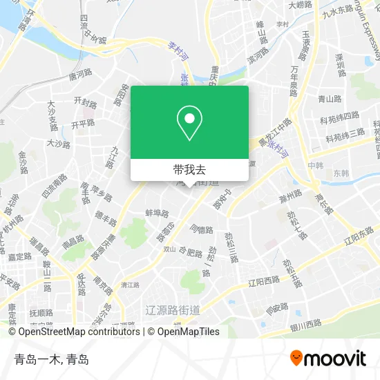 青岛一木地图