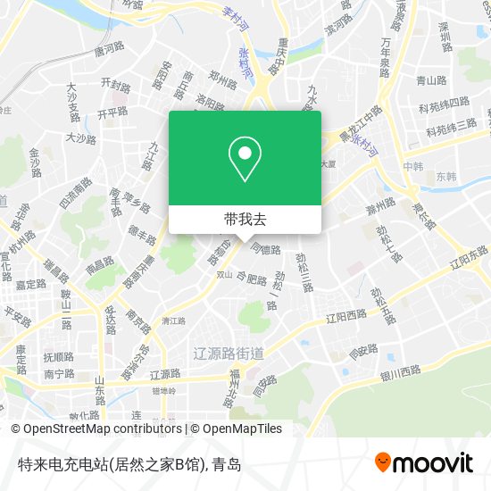 特来电充电站(居然之家B馆)地图