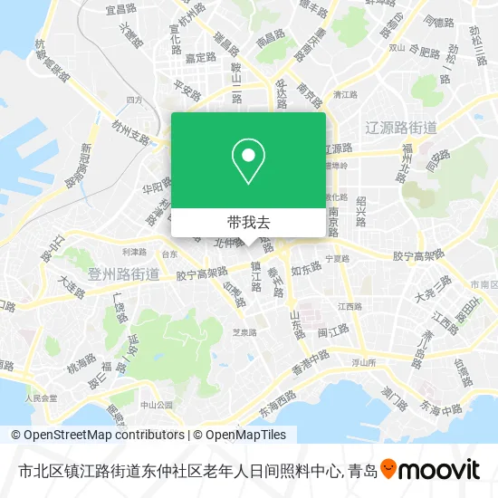 市北区镇江路街道东仲社区老年人日间照料中心地图