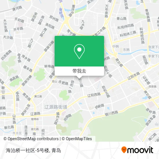 海泊桥一社区-5号楼地图