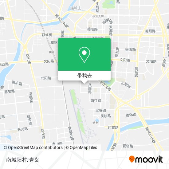 南城阳村地图
