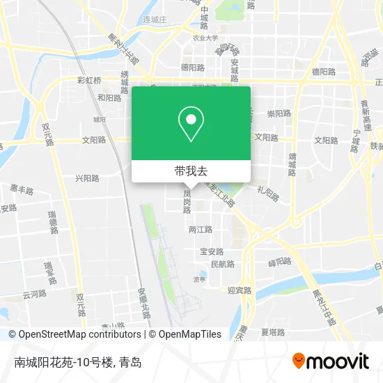 南城阳花苑-10号楼地图