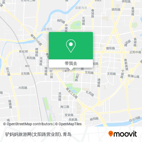 驴妈妈旅游网(文阳路营业部)地图