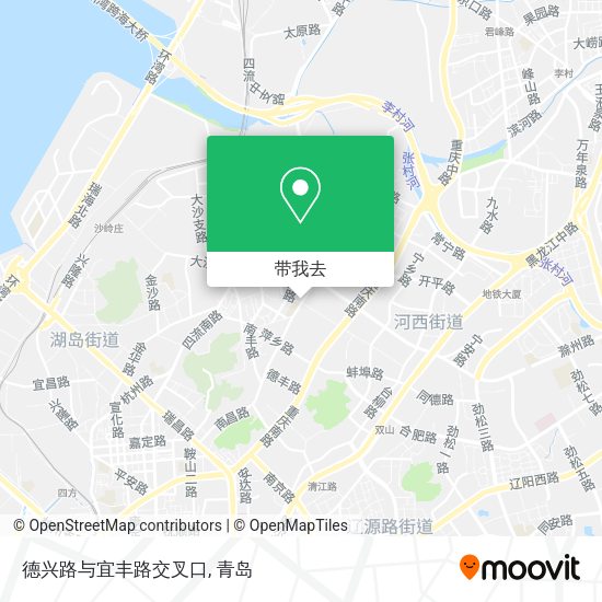 德兴路与宜丰路交叉口地图