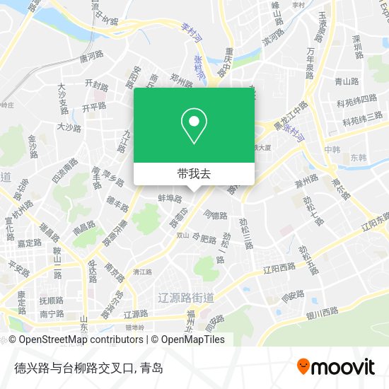 德兴路与台柳路交叉口地图