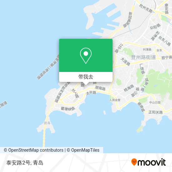 泰安路2号地图