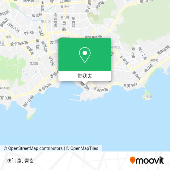 澳门路地图