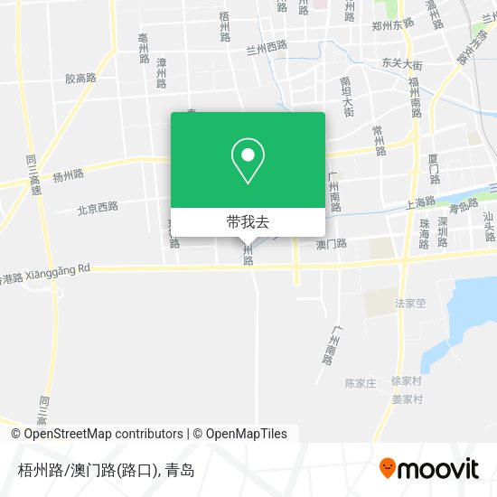 梧州路/澳门路(路口)地图