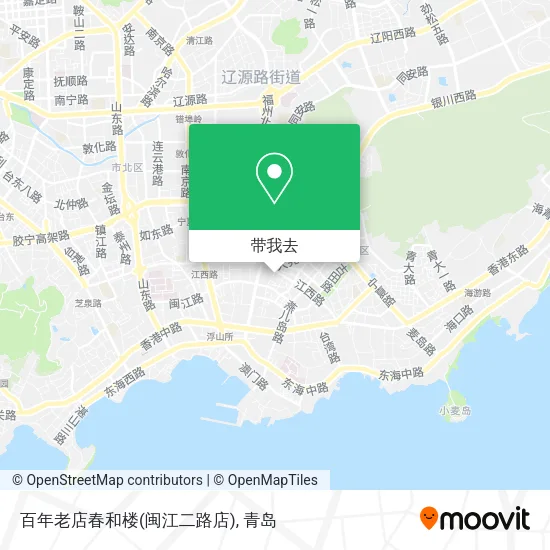 百年老店春和楼(闽江二路店)地图