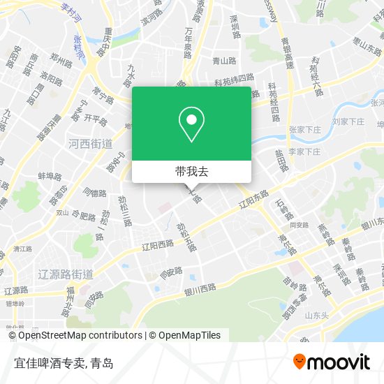 宜佳啤酒专卖地图