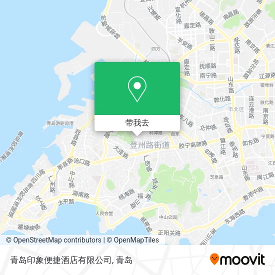 青岛印象便捷酒店有限公司地图