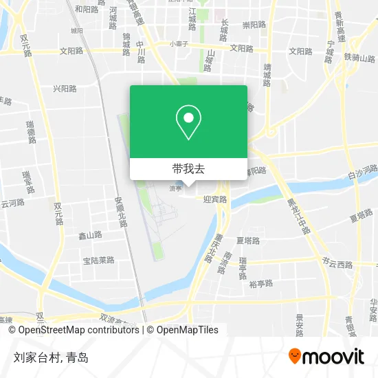 刘家台村地图